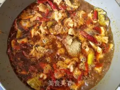 Make Thirteen spicy ribs step 17