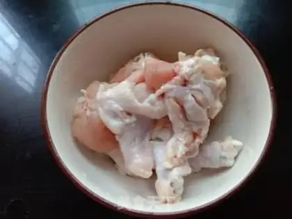 Make Burn the chicken leg step 0