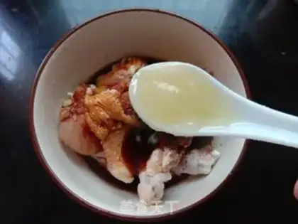 Make Burn the chicken leg step 6