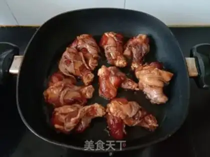 Make Burn the chicken leg step 8