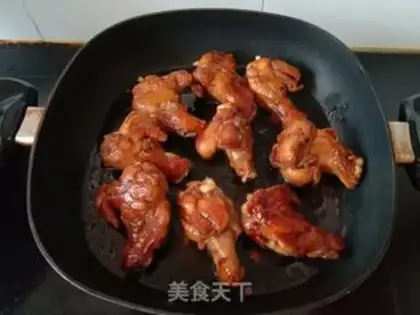 Make Burn the chicken leg step 9