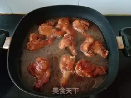 Make Burn the chicken leg step 11