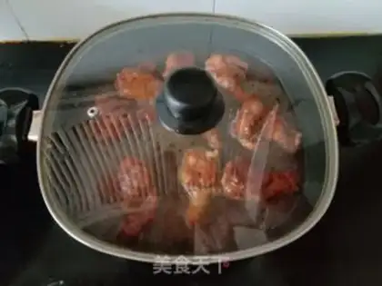 Make Burn the chicken leg step 12