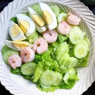Make Cream shrimp salad step 6