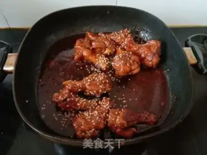 Make Burn the chicken leg step 14