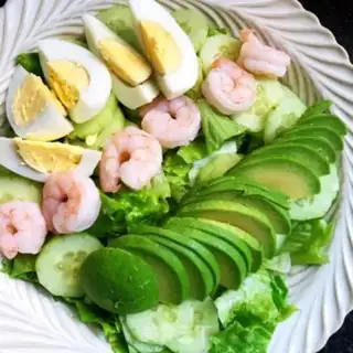Make Cream shrimp salad step 7