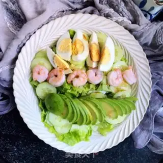 Make Cream shrimp salad step 9