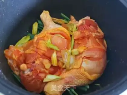 Make Salt chicken leg step 6