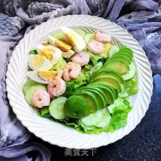 Make Cream shrimp salad step 10