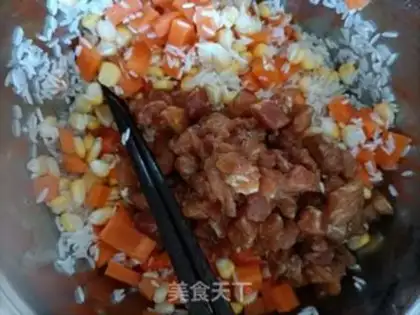 Make Takeshi rice step 4