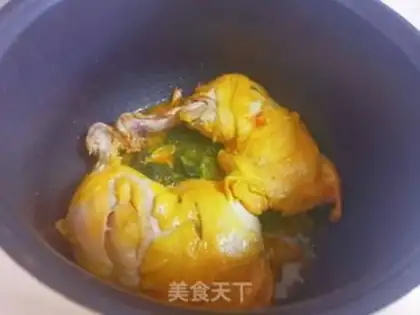 Make Salt chicken leg step 7