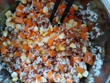 Make Takeshi rice step 5