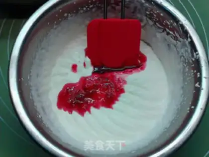 Make Mirror cranberry mousse cake step 6
