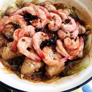 Make Shrimp chicken wings pan step 12