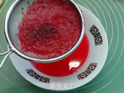 Make Mirror cranberry mousse cake step 15