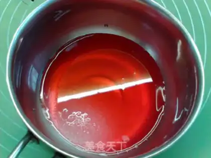 Make Mirror cranberry mousse cake step 16