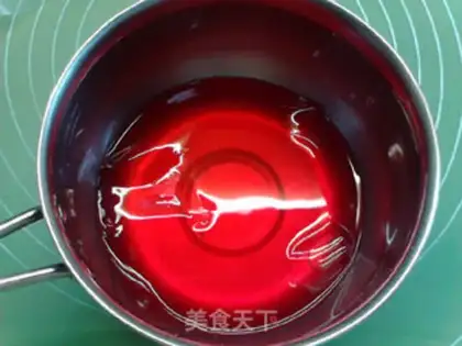 Make Mirror cranberry mousse cake step 17