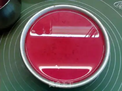 Make Mirror cranberry mousse cake step 18