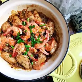 Make Shrimp chicken wings pan step 16
