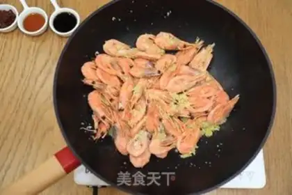 Make Garlic northern sweet shrimp step 5
