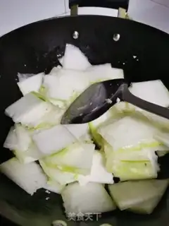 Make Clear the winter melon step 5