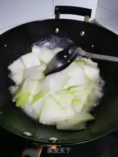 Make Clear the winter melon step 6