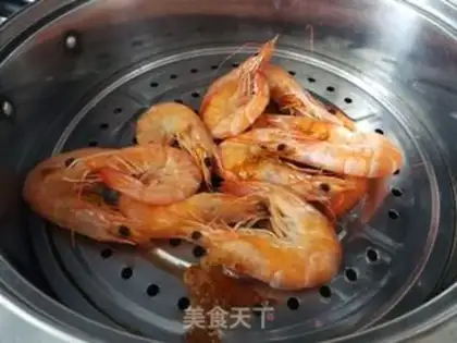 Make Steam shrimp step 3