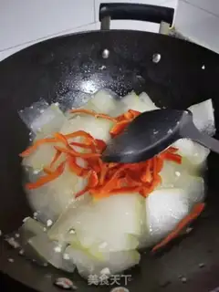 Make Clear the winter melon step 8