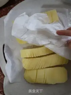 Make Cream Potato Tower step 7