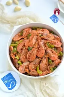 Make Garlic northern sweet shrimp step 11