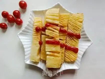 Make Cream Potato Tower step 11