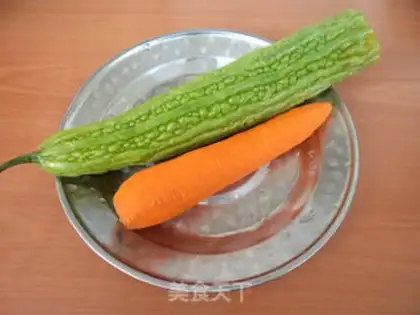 Make ♪ A greasy carrot ♪ step 0