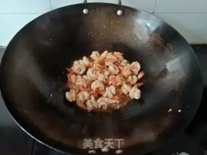Make Garlic shrimp step 8