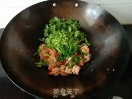 Make Garlic shrimp step 10