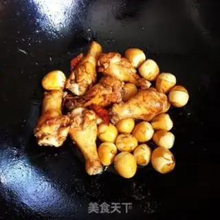 Make Chicken wings and eggs step 3