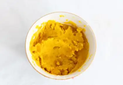 Make Pumpkin rice balls step 0