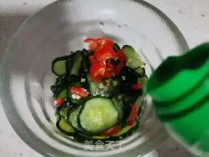 Make One night cucumber step 6