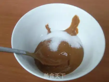 Make Sesame sauce and tweezers step 0