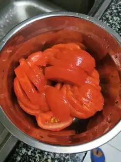 Make Tomato beef step 1