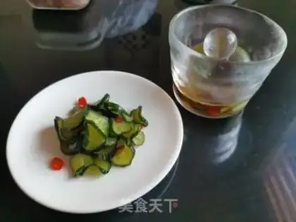 Make One night cucumber step 10