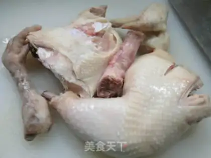 Make Three fresh chicken soup step 1