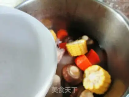 Make Three fresh chicken soup step 5