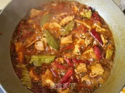 Make Spicy chop powder step 2