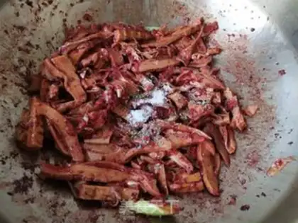 Make Red and dry step 5