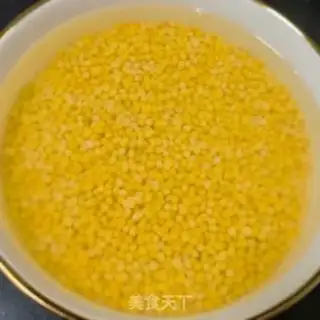 Make Green bean cake step 1