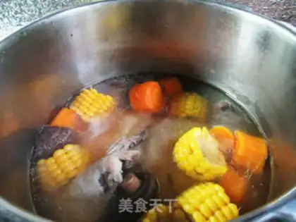 Make Three fresh chicken soup step 10