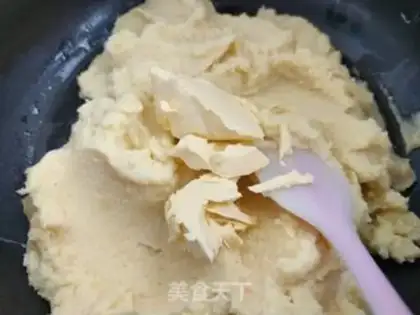 Make Green bean cake step 4