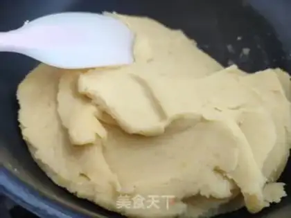 Make Green bean cake step 7