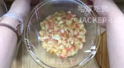 Make Homemade peach sauce step 3