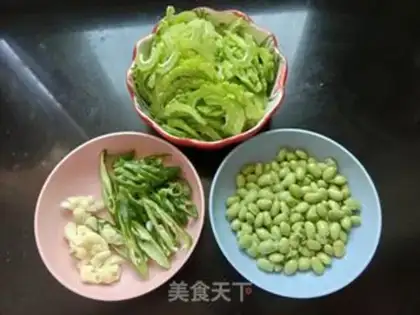 Make The soybeans step 0